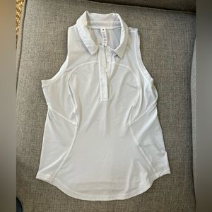 Lululemon Quick-Dry Sleeveless Polo Shirt
